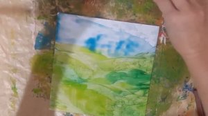 Как нарисовать пейзаж горячим воском? Восковые карандаши, утюги бумага. Энкаустика. Обзор Poly