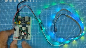 Control tira led con ESP32 C3