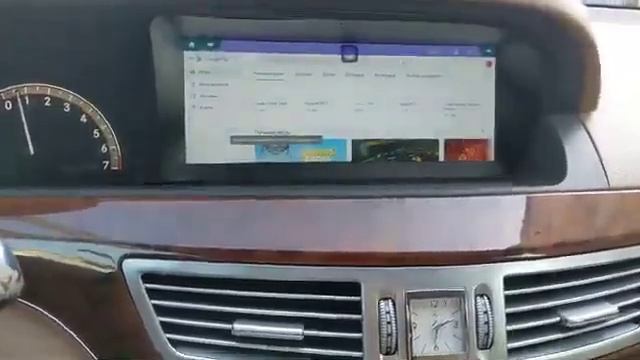 Mercedes Benz W221| Android магнитола Алматы смотреть онлайн