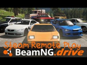 Играю с другом по Steam Remote Play в BeamNG.drive