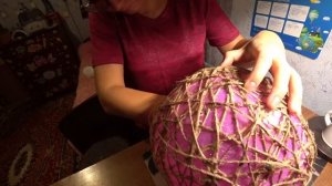 Поделка новогодний шар I Делаем сами