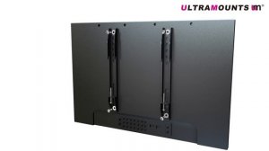 UltraMounts UM804F. Установка телевизора на стену с помощью фиксированного кронштейна UM804F.