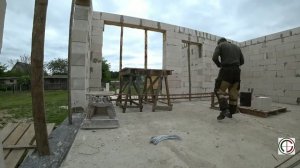 Обвязка арматуры для армопояса. Вяжем армокаркас своими руками!