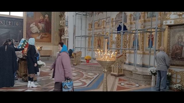 Праздник Покрова Пресвятой Богородицы в Покровском Соборе.Запорожье 14.10.2022. смотреть онлайн