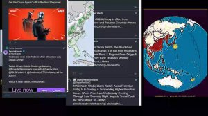 Storm Warnings, Solar Storms,  Wild Fires Tornado, News