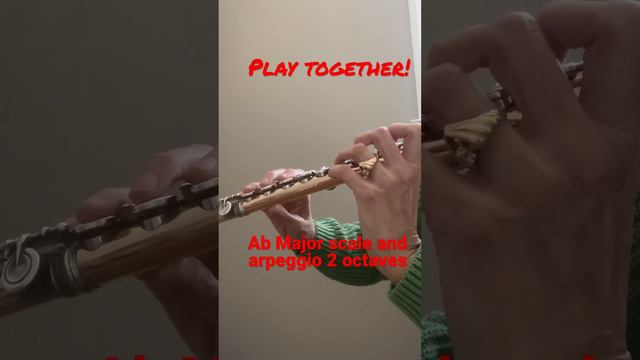 Play Together! Ab Major scale and arpeggio 2 octaves смотреть онлайн