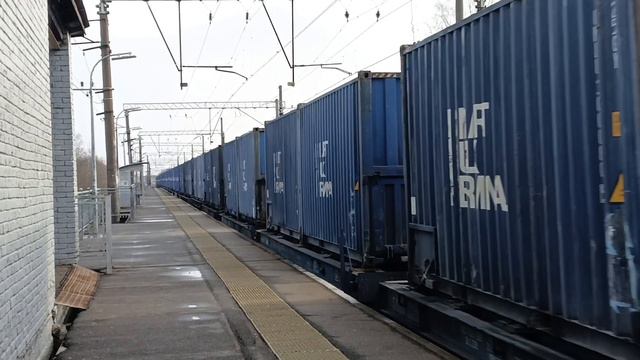 Новинка перегоняет Тепловоз и Локозавр и ЭП2К Октябрьская Железная дорога 2024 году. смотреть онлайн