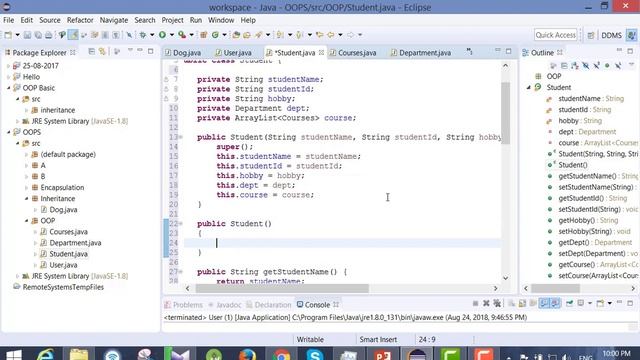 Aggregation HAS A Relationship In JAVA l Android Development Course For Beginners l Class-16 смотреть онлайн