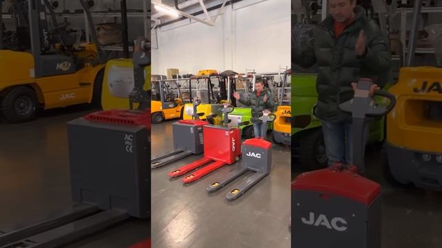 Малая Складская техника JAC. Электророхли и перевозчики паллет