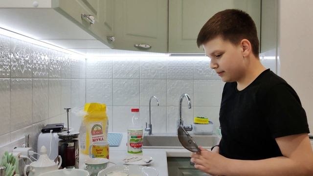 Готовим панкейки Часть 1