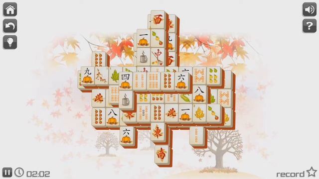 Fall Mahjong Challenge смотреть онлайн