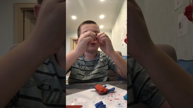 Черепашка из ПЛАСТИЛИНА от Артёма! смотреть онлайн