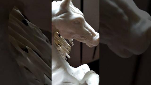 Лошадь из глины ( polymer clay) (ещё в процессе) смотреть онлайн