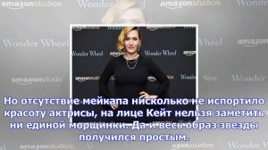 Кейт уинслет восхитила внешним видом без косметики