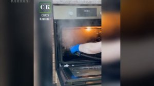 Чистка духовки парогенератором Karcher | Клининговая компания Crazy Клининг | Омск