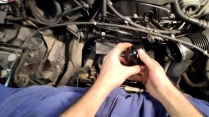 BMW series 3 F30 замена переднего сальника коленвала двигатель N13