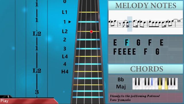 How to play Gimme Gimme Gimme by ABBA on Viola Tutorial