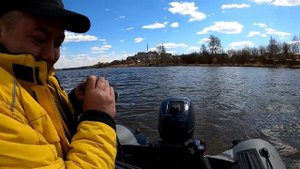 Первый запуск и обкатка ЛОДОЧНОГО МОТОРА YAMAHA 9.9.