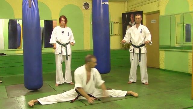 УРОКИ Каратэ Киокушинкай - Удар "УРА МАВАШИ ГЕРИ" урок № 6.1. (Kick "Ura Mawashi Geri")