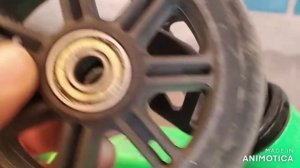 как поставить пегу на самокат