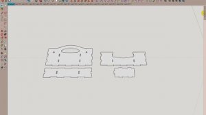 Экспорт макета из Corel в SketchUp через dxf формат