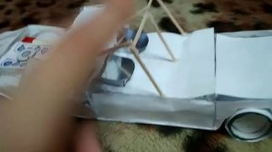 Краш-тест машины из бумаги + мое первое интро