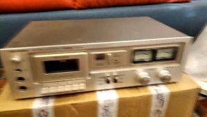 Telefunken TC 450M распаковка и первое включение