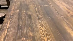 Комплект мебели под старину из массива сосны 9.0017