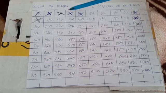 Как накопить 50500руб за 6 мес?? смотреть онлайн