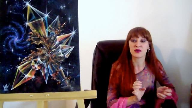 Вышитая бисером картина Космические алмазы. София Голдберг. Space Fantasy ART