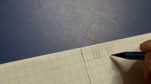 Учимся писать букву Ш в клетках