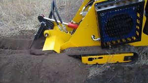 Дизельный траншеекопатель ТКГ1200 на 40 л.с.