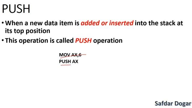 Stack Push POP in Assembly Language with Example | Assembly Language Programming Tutorial - 37 смотреть онлайн