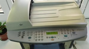 Как отправить факс с HP Laser Jet 3055