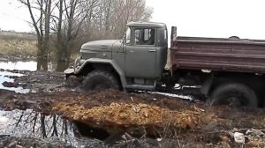 Зил 131 с двигателем от Mercedes-benz - испытания