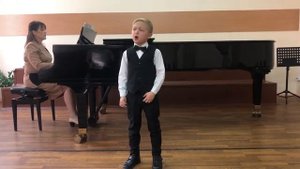 Немецкая народная песня Охотник, Русский текст Л. Яхнина, исполняет Аверьянов Артём, 7 лет