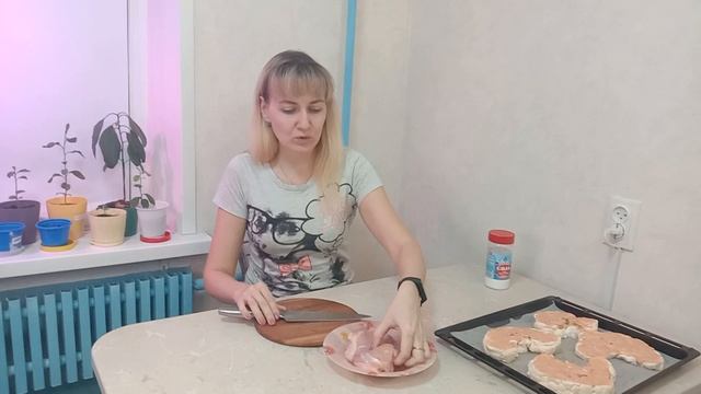Стейк из цветной капусты с куриной грудкой смотреть онлайн