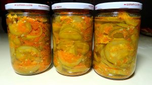 КАБАЧКИ В ОСТРОМ СОУСЕ. Теперь Вы сможите приготовить вкусные кабачки. Готовит Ольга Ким