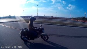 Девушка на Racer Nitro 250