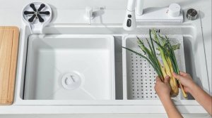 Многофункциональные кухонные мойки