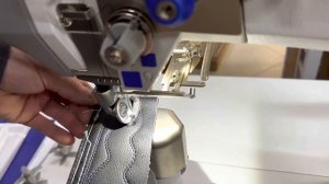 JATI JT-792-D4 - Колонковая двухигольная швейная машина с роликовым продвижением и автоматикой