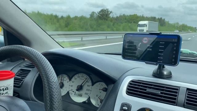 Honda Civic VII 7 gen. 2001-2005 D16V1 VTEC - Test prędkości od 0 do 100 km/h (speed test) смотреть онлайн