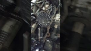 Обязательно снимать поддон при замене Турбины иначе беды не избежать HYNDAI SANTEFFE 2.2 CRDI