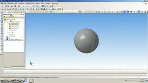 Сфера и полусфера в Компас 3D