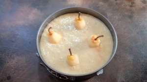Безумно Вкусный и Легкий в Приготовлении Без Муки Творожный Манник с Грушей