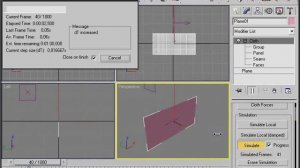 Урок 3DS MAX Флаг