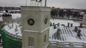 Пуск курантов на Часовой башне Гатчинского дворца
