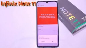 How To Change Font Style Infinix Note 11 || Infinix Note 11 Change Font Style