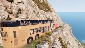 Beamng drive - автомобили vs скалистые горы 4 | HITGAMEZ