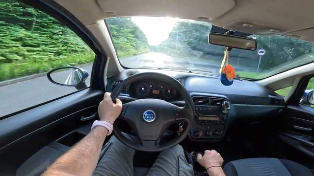 2007 Fiat Grande Punto | 1.2 8V 65HP | POV Test Drive смотреть онлайн